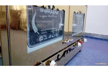 تنور استیل طلایی - 1