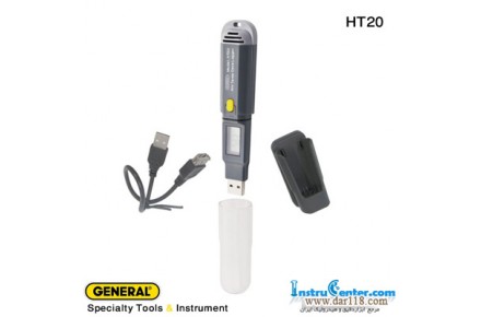 دیتالاگر دما و رطوبت USB مدل HT20 جنرال تولز آمریکا - 1