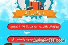 رزرو بلیط و هتل ارزان با تخفیف های روزانه 