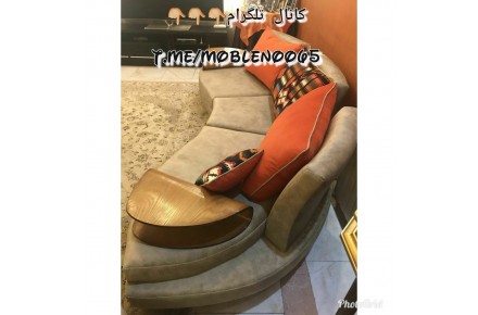 مبلمان راحتی و تمام پارچه - 3