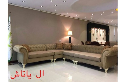 مبلمان راحتی و تمام پارچه - 4