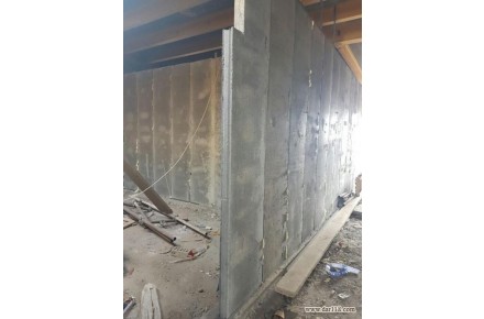    دیوار پانلی سبک بتونی توفال wall panel  - 2