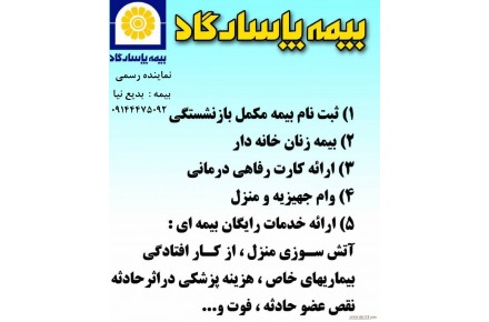 بیمه عمر و تامین آتیه پاسارگاد - 1