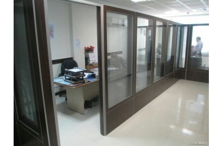 انواع پارتیشن بندی اداری mdf و ترکیب شیشه و ام دی اف