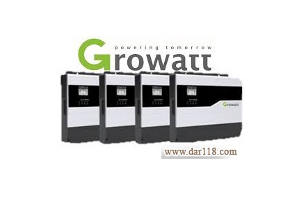فروش واجرای اینورتر های Growatt متصل به شبکه