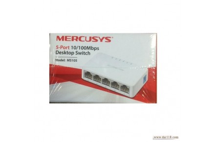 سوئیچ شبکه رومیزی ۵ پورت مرکوسیس Mercusys MS۱۰۵