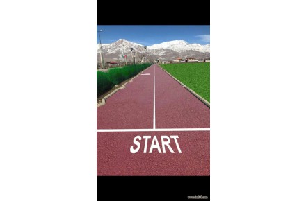 کفپوش لاستیکی یکپارچه پارکی و ورزشی با بالاترین نیروی جذب - 1