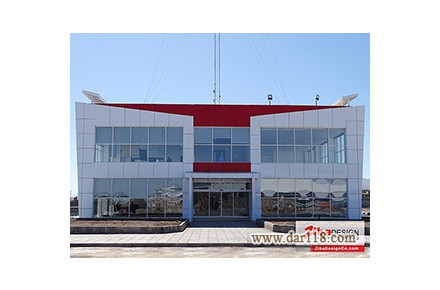 نمای کرتین وال - 1