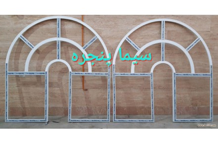 خم پنجره دوجداره UPVC و خم پروفیل UPVC - 1