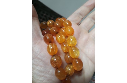 تسبیح کهربا عطر دار - 2
