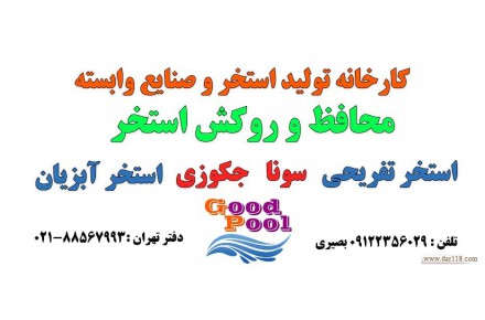 سازنده و تولیدکننده استخر های تفریحی - 1