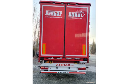 طراحی وتولیدی انواع تریلی چادری وکمپرسی،اتاق تریلی کشاورزی و طراح های سفارشی، افشاصنعت بوکان - 1