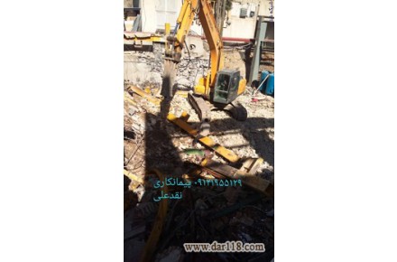 پیمانکاری تخریب،گودبرداری و اجرای سازه نگهبان و پایدار سازی گود - 3