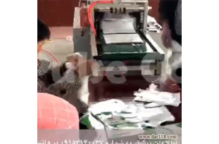 فروش دستگاه خط تولید دستکش نایلونی