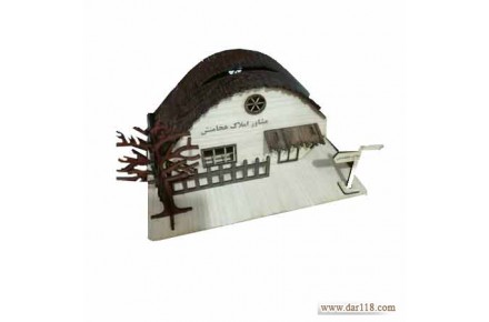 تولیدی جا دستمال کاغذی طرح کلبه و مزرعه - 1
