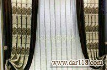  آستری پرده کارین تکس و حریر ساده
