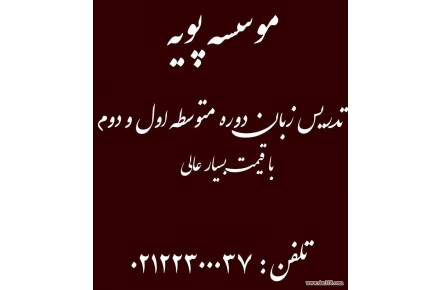تدریس خصوصی و گروهی  - 2