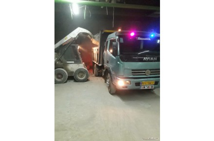 حمل نخاله باب کت و بادسان و ماشین و کارگر - 1