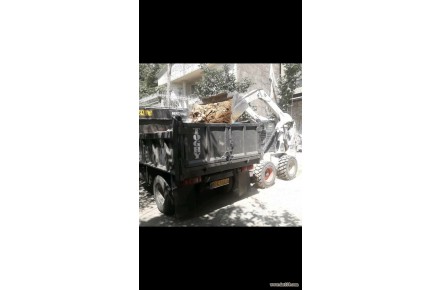 حمل نخاله باب کت و بادسان و ماشین و کارگر - 2