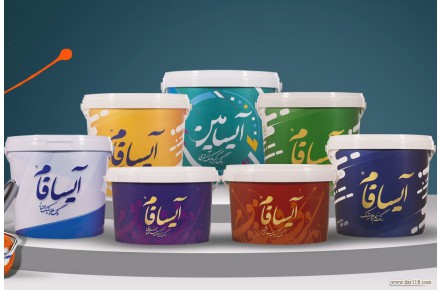 رنگ پلاستیک و اکریلیک ساختمان  آیسافام - 1
