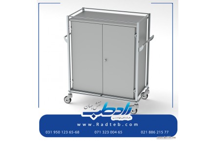 ترالی حمل وسایل استریل عرضه شده با بهترین کیفیت در رادطب