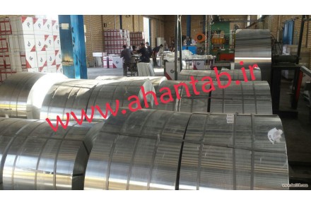 فروش  تایل آلومینیومی با سازه نمایان آهن تاب   - 2