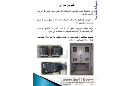 :: تابلو برق چنج آور - 1