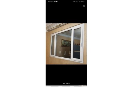 پنجره دوجداره upvc و شیشه دوجداره و انواع توری - 2