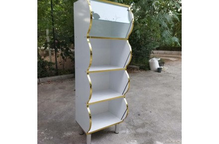 قفسه خشکبار و عطاری درب دار بهداشتی - 1