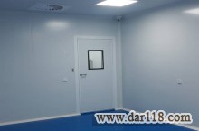 درب تک لنگه کلین روم