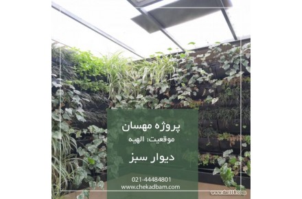 طراحی، تولید، اجرای صنعتی روف گاردن – بام سبز – دیوار سبز - 1