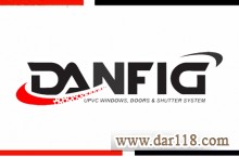 تولید درب و پنجره دو جداره  Danfig UPVC