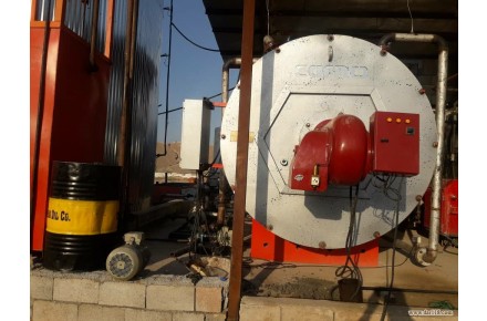 ساخت و تولید دیگ روغن داغ(پارس بویلر)