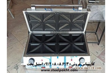 دستگاه اسنک ساز ۱۶ تایی دو صفحه - 1