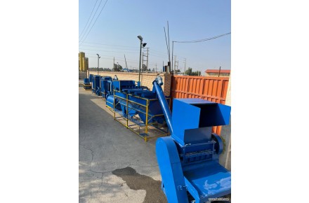 دستگاه خطوط بازیافت و شست و شوی پلاستیک - 1