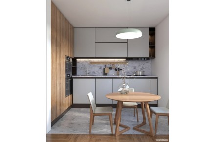  طراحی سه بعدی کابینت مدرن و کلاسیک داخلی و نما - 1
