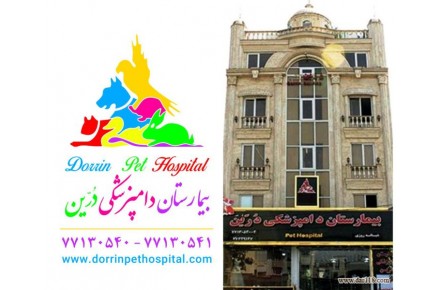 بیمارستان دامپزشکی و پت شاپ شبانه روزی حیوانات خانگی و پرندگان درین - 1