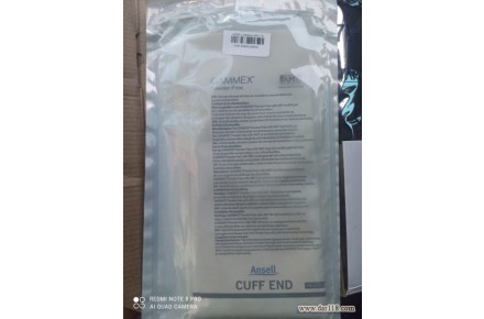 دستکش جراحی بدون پودر آنتی میکروبیال گامکس surgical gloves. GAMMEX AMT - 3