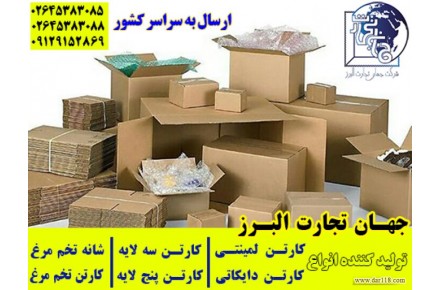 تولید و صادرات انواع کارتن - 3