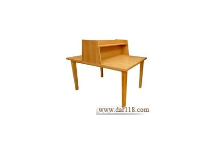 میز تحریر دونفره تمام چوب و میز تحریر تک نفره mdf - 3