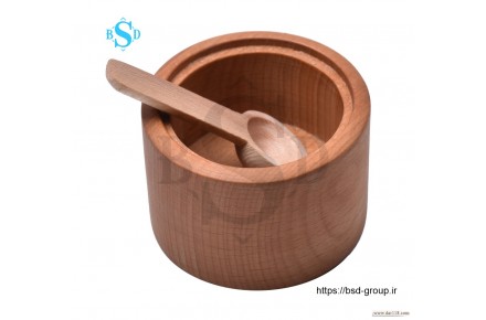 ظرف جای ادویه 4 تیکه متوسط گرد - 3