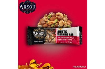 تولید کننده کنجد عسلی،انرژی بار،پروتئین بار با برند آرسو - 1