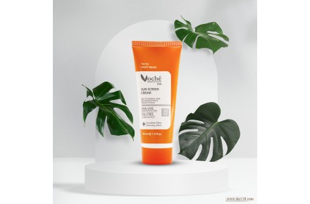 تخفیف 45 درصدی ضد آفتاب وچه بژ روشن پوست چرب و آکنه دار SPF50 حجم 40 میلی - 1