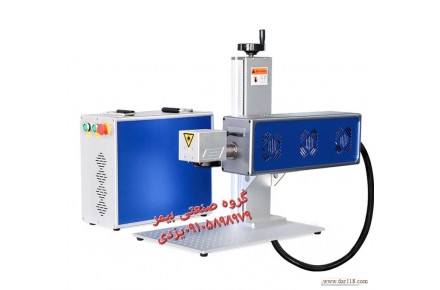 دستگاه لیزر حکاکی فلزات طلا فایبر مارکینگ حک نقره - 2