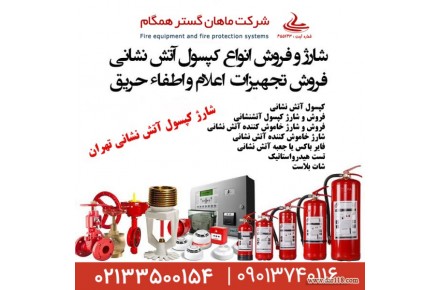 شرکت ماهان گستر همگام،شارژ کپسول آتشنشانی، شارژ کپسول پودر و گاز آتش نشانی،فروش کپسول های آتش نشانی و… - 2