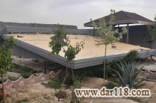 نصب سقف آردواز،پلی کربنات وشیروانی