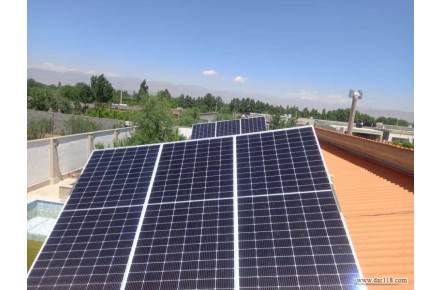 سیستم برق خورشیدی ویلا و خونه باغ،پنل خورشیدی دارای گارانتی،انواع سانورتر های در ظرفیت های مختلف - 3