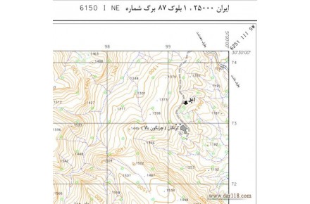 فروش انواع نقشه های توپوگرافی رقومی 25000 ایران،نقشه رقومی 1:25000،نقشه توپوگرافی رقومی و اسکن شده - 3