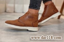 کفش ساقدار مردانه Brown ecco