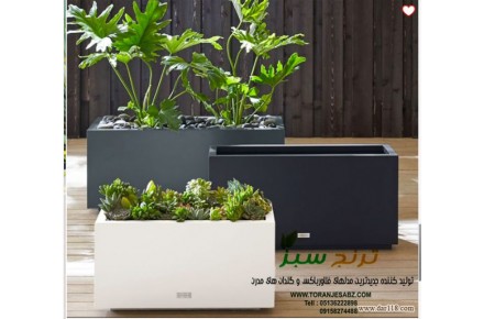 قیمت انواع فلاور باکس فلزی، گالوانیزه و چوبی با طراحی شیک و مدرن - 1